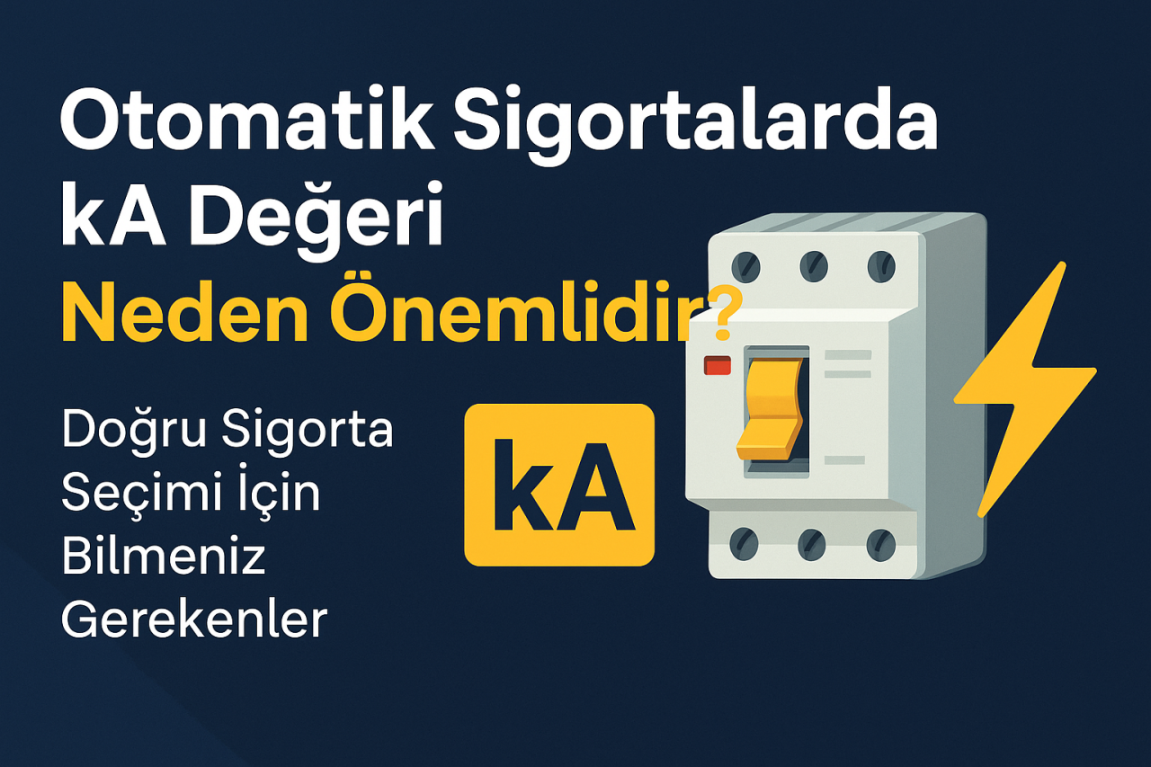 Otomatik Sigortalarda kA Değeri Neden Önemlidir? Doğru Sigorta Seçimi İçin Bilmeniz Gerekenler