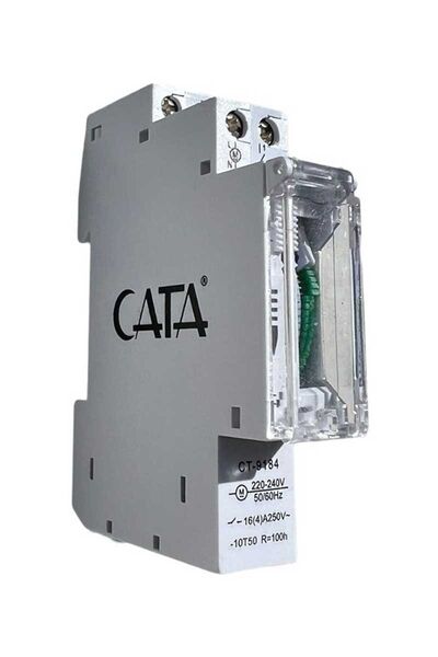 Cata 3500W Otomat Zaman Saati - Yüksek Güçte Hassas Zaman Kontrolü