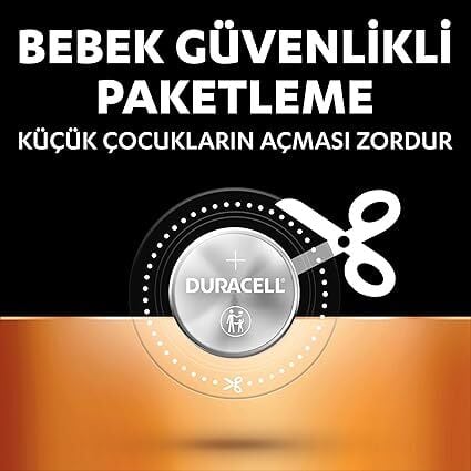Duracell CR2032 Lityum Düğme Piller (2’li) – 3V, Uzun Ömür, Bebek Güvenliği, AirTag Uyumlu