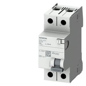 Siemens A Tipi Hata Akımı Koruma Anahtarı FI (Kaçak Akım Koruma Rölesi) 40A 230V 30mA 1P+N