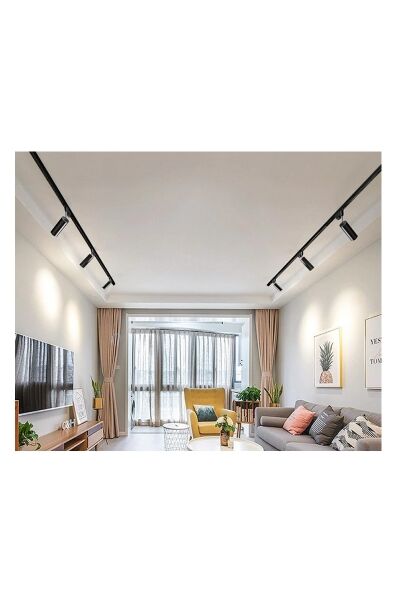 Cata  Hermes Siyah Kasa 25W Ray Spot - 6400K Beyaz