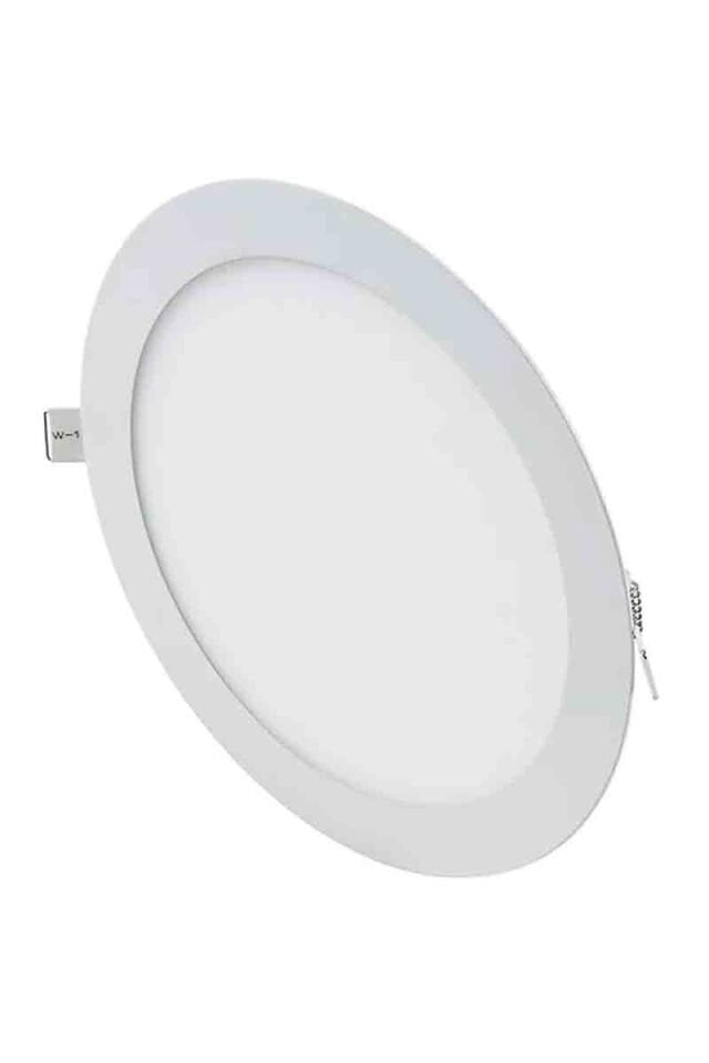 Cata 18W 6500K Beyaz 8 inç Yuvarlak Slim Led Panel