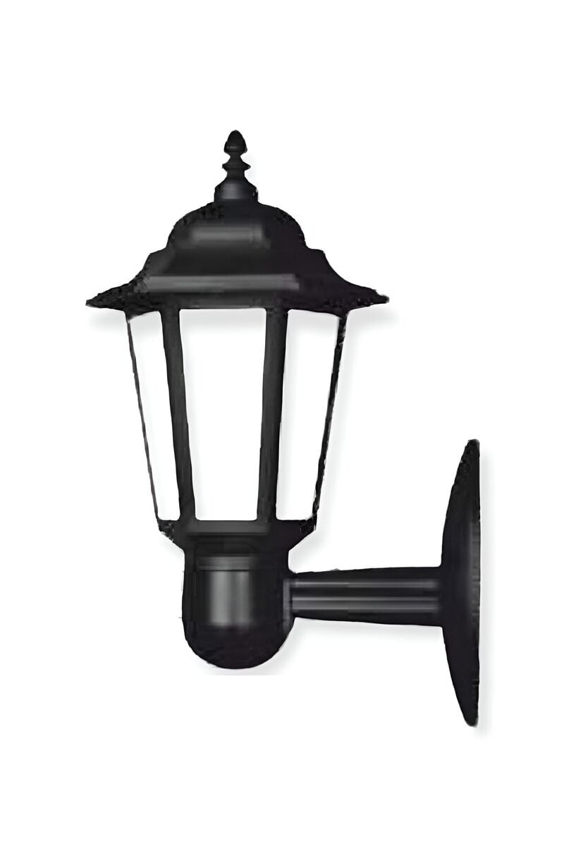 Cata E27 42cm Siyah Parma Bahçe Fener Aplik