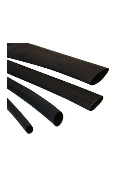 Gwest Woer 2.5mm Isıyla Daralan Makaron - Siyah