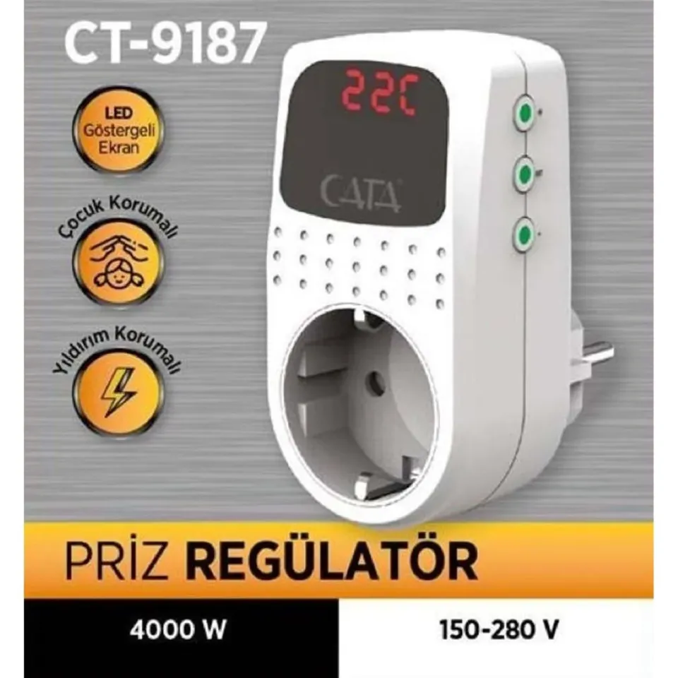 Cata Dijital Priz Regülatör 4000W