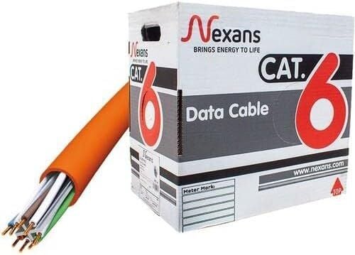 Nexans CAT6 UTP LSZH 23AWG Network Veri Kablosu – 305 Metre