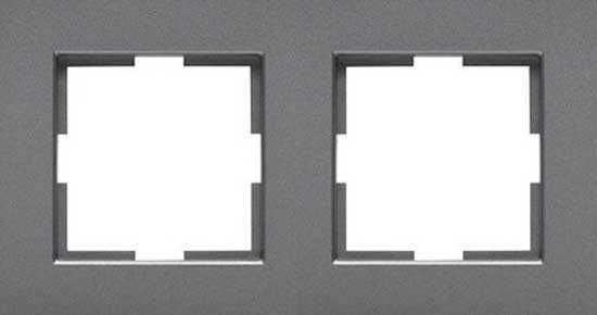 Viko Artline Novella/Trenda Füme İkili Priz ve Anahtar Çerçevesi