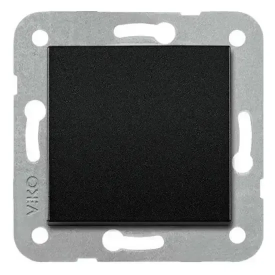 Viko Artline Novella Siyah Tekli Anahtar Düğmesi (Mekanizma Hariç)