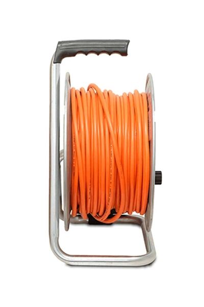 Bylion MMP-20315-F 20m 3x1,5 TTR Kapaklı Metal Kablo Makarası