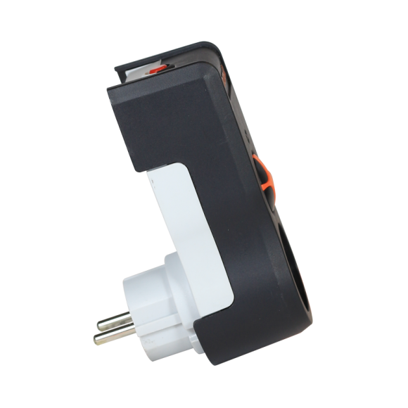 Tunçmatik PowerSurge 1’li Akım Korumalı Priz – Siyah