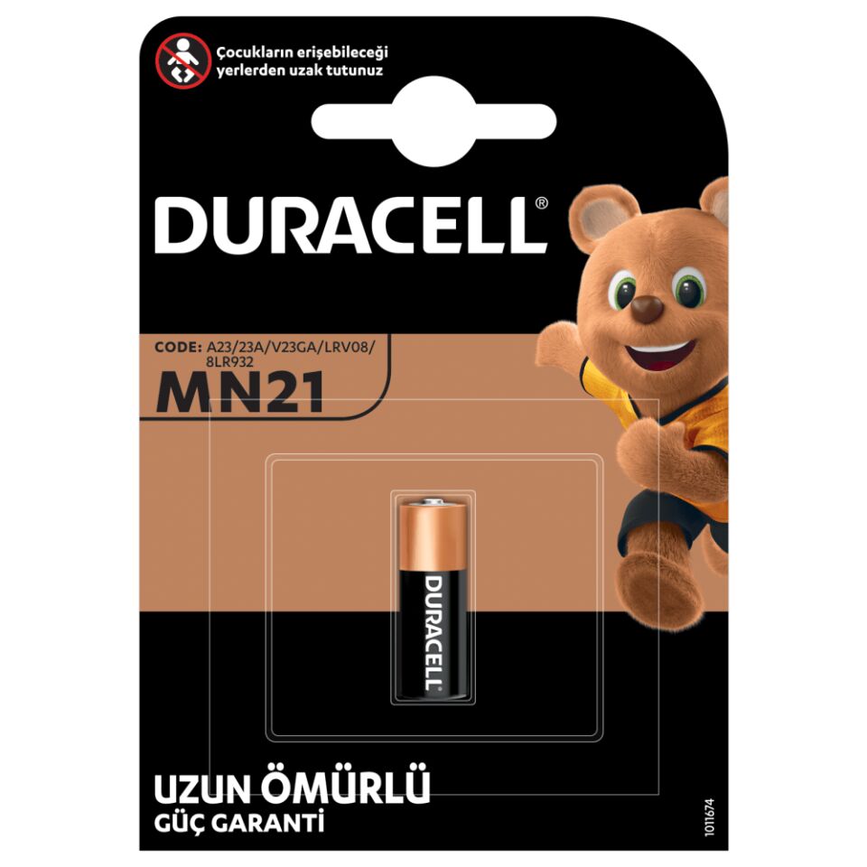 Duracell MN21 12V Lityum Pil – 1’li Paket