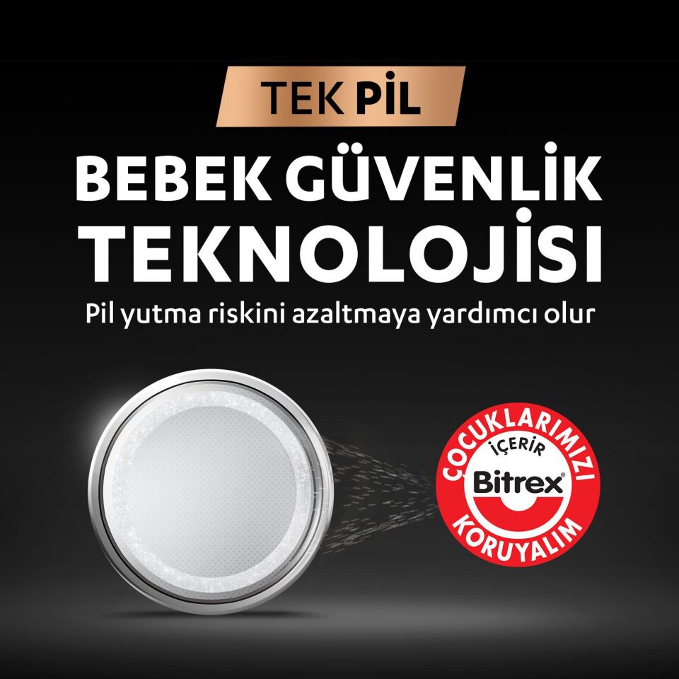 Duracell CR2032 Lityum Düğme Pil – 3V, 1’li Paket