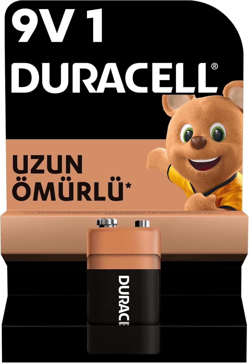 Duracell Basic 9V Pil – Tekli Paket