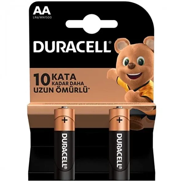 Duracell AA Kalem Pil – 2’li Paket