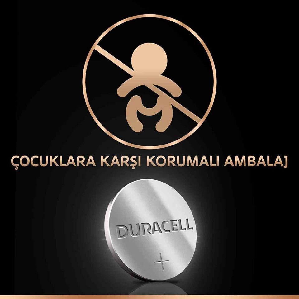 Duracell CR2430 Lityum Düğme Pil – 3V, Tekli Paket
