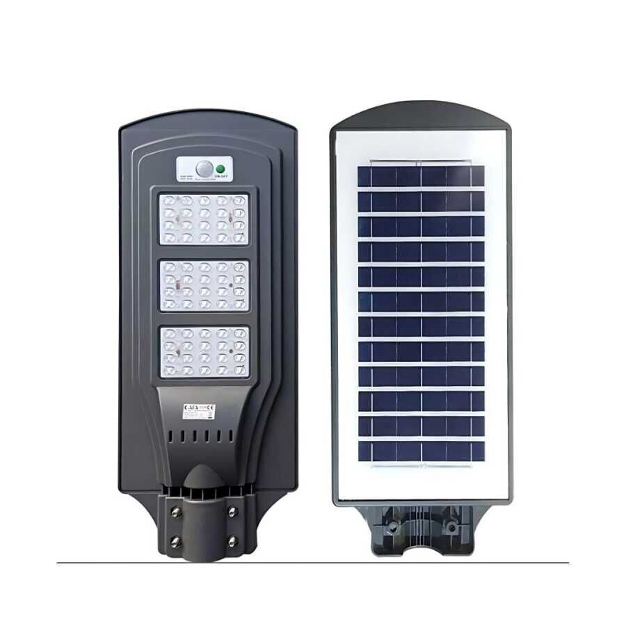 Cata CT-4692 180W Solar Güneş Enerjili Sensörlü Sokak Armatürü | Beyaz Işık, IP65, Kumandalı