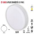Cata CT-5665G X Plus 55W Günışığı LED Panel Aydınlatma