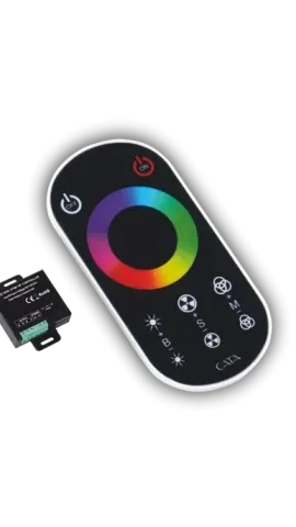 Cata CT-9116 24A 288W Siyah RGB Şerit LED Kumanda – Profesyonel, Süper İnce Tasarım