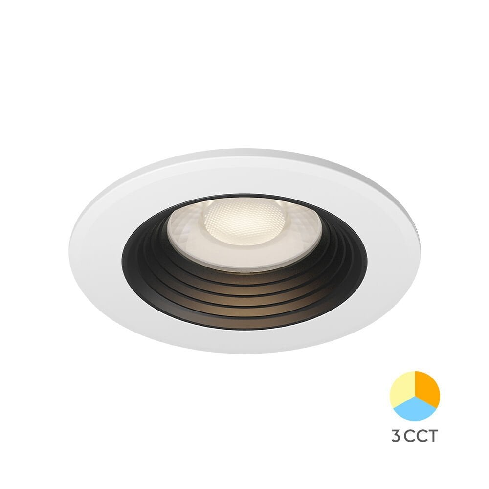 Braytron LED Spot 6.5W – 630 lm, CRI 90, 3CCT Ayarlanabilir, IP20, Beyaz/Siyah Kapak