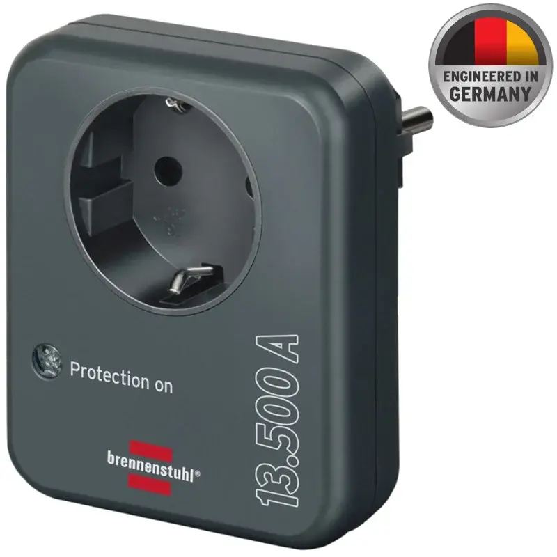 Brennenstuhl Primera Line Serisi Tek Soketli Akım Korumalı Priz (13.500 mAh)