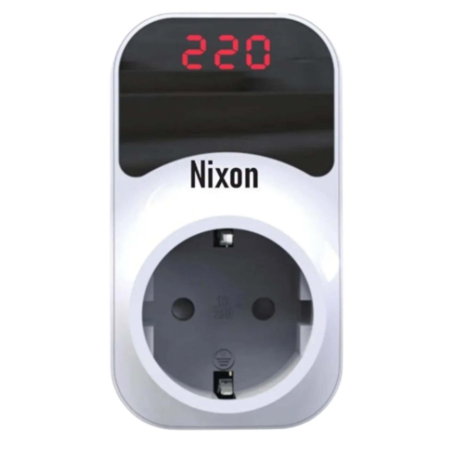 Nixon NX-V211-D Akıllı Voltaj Koruyucu Priz 220V 16A – LED Ekranlı