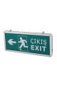 Cata 3 Saat Akülü LED EXIT Çıkış Armatürü