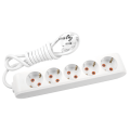 Viko Multi-Let 5'li Topraklı Grup Priz 1 Metre Beyaz Çocuk Korumalı
