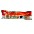 Viko Multi-Let 5'li Topraklı Grup Priz 5 Metre Beyaz Çocuk Korumalı