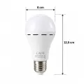 CATA 9W Şarjlı LED Ampul – Beyaz