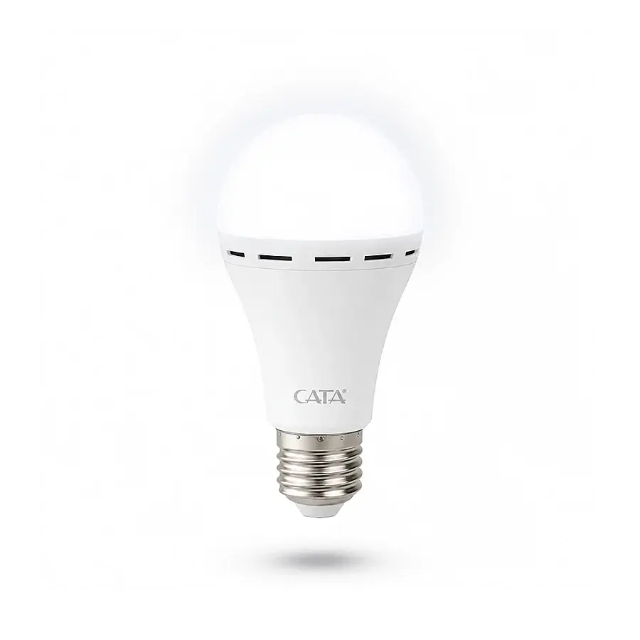 CATA 9W Şarjlı LED Ampul – Beyaz