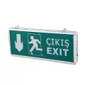 CATA 3W LED'li Exit Çıkış Armatürü – 3 Saat Akülü