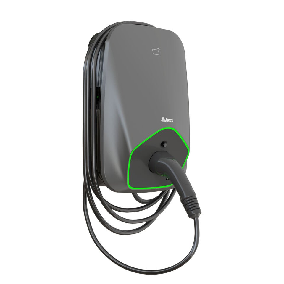 Hera ChargePack® BC31C 22kW Tip 2 Kablolu Elektrikli Araç Şarj Ünitesi